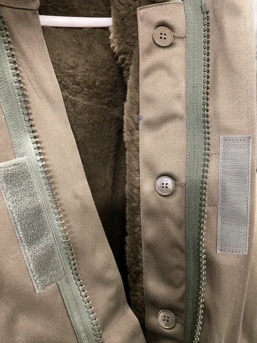 Waterproof-breathable lined military parka - Image 6