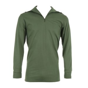 Chemise col zip (100% coton)