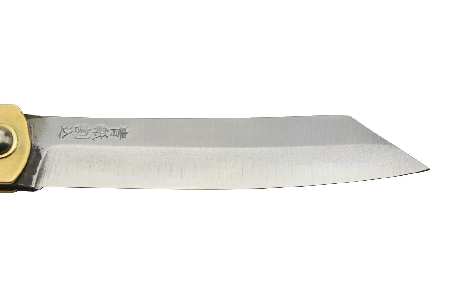 Higonokami Aogami Warikomi (latón) - Imagen 5