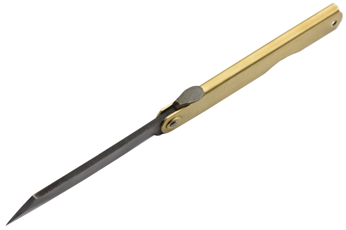 Higonokami Aogami Warikomi (latón) - Imagen 6