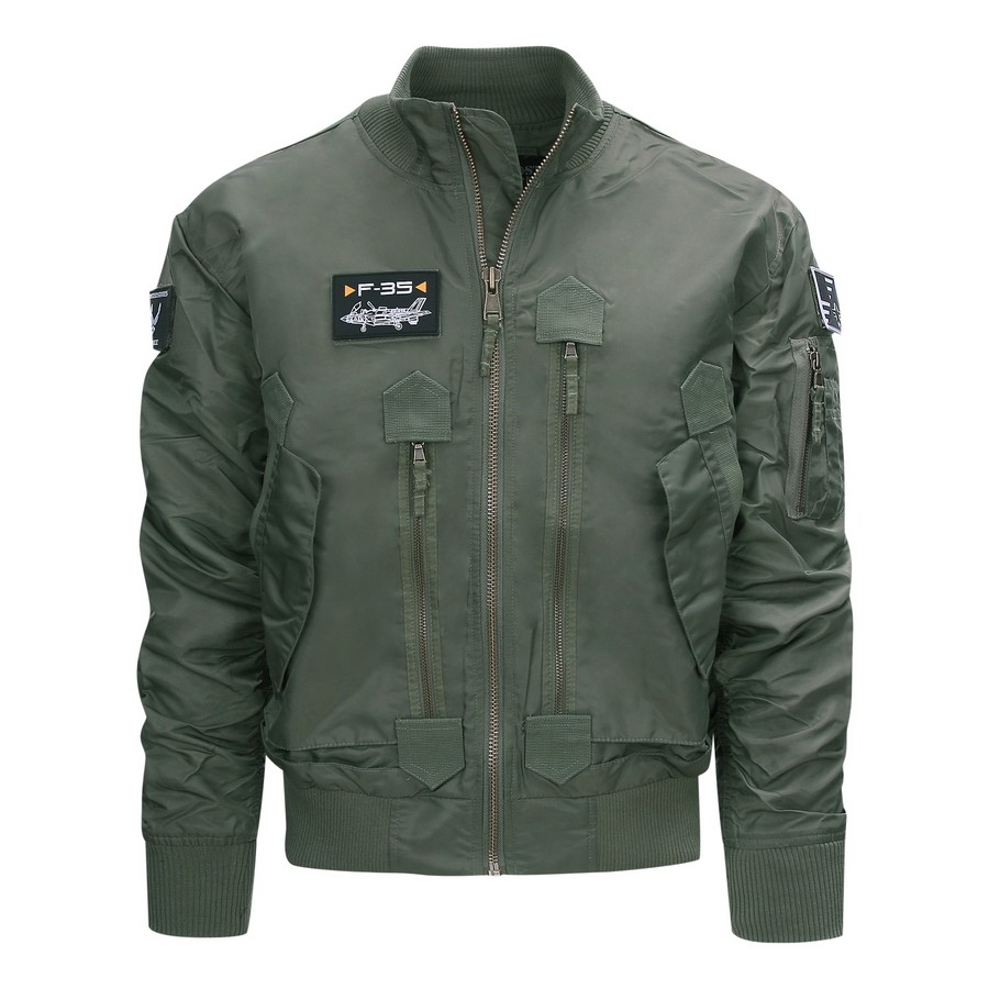 Blouson de pilote F-35 (vert)