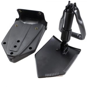 Pelle-pioche pliante bivouac (noire)