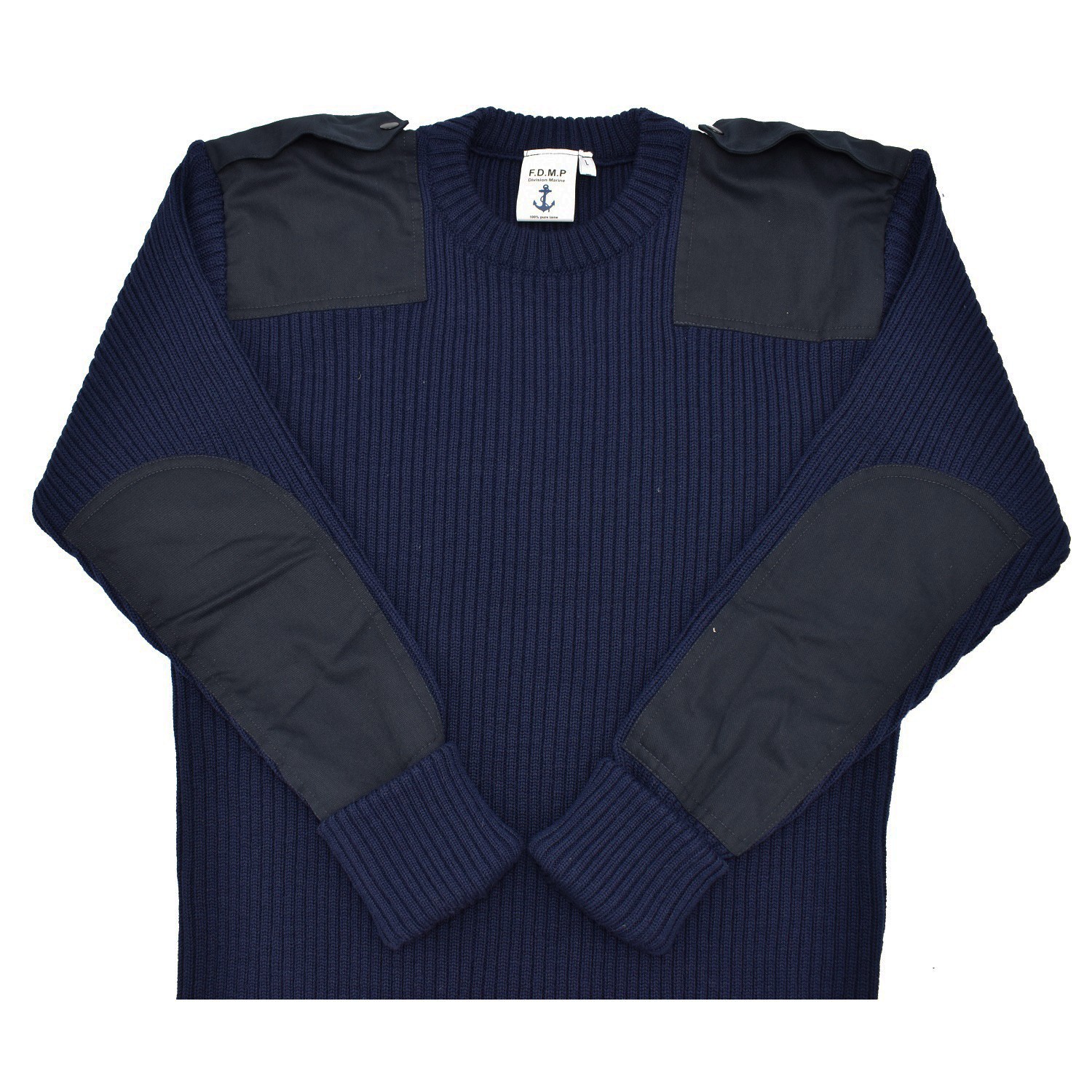 Officer's sailor pullover (100% wool) - Image 2