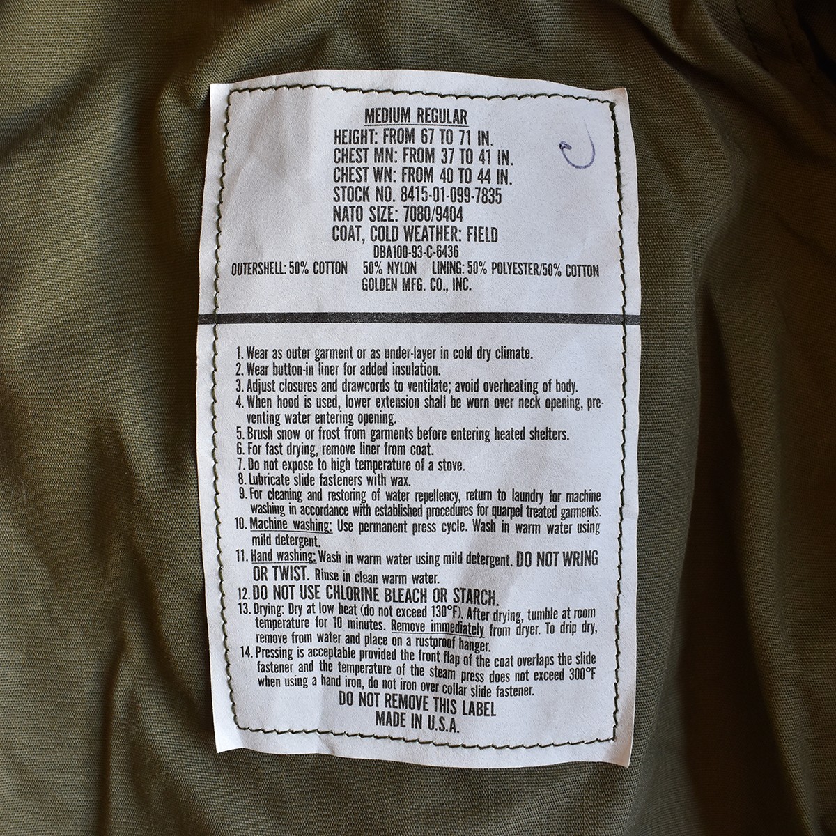 US M-65 jacket (original) - Image 4