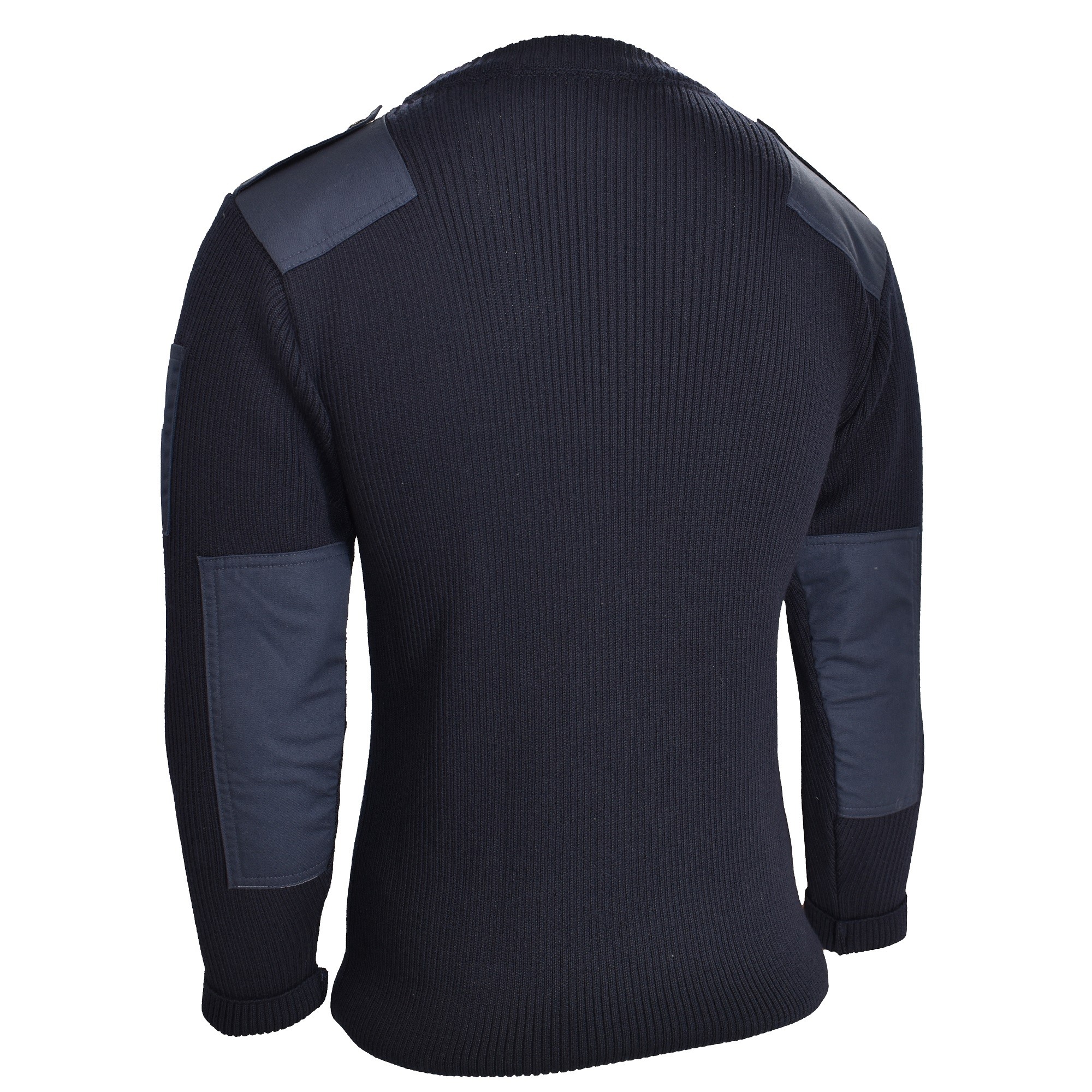 Navy Officer jersey sweater (Merino wool) - Image 4