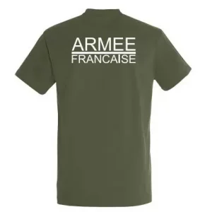 T-shirt sérigraphié “Armée Française”