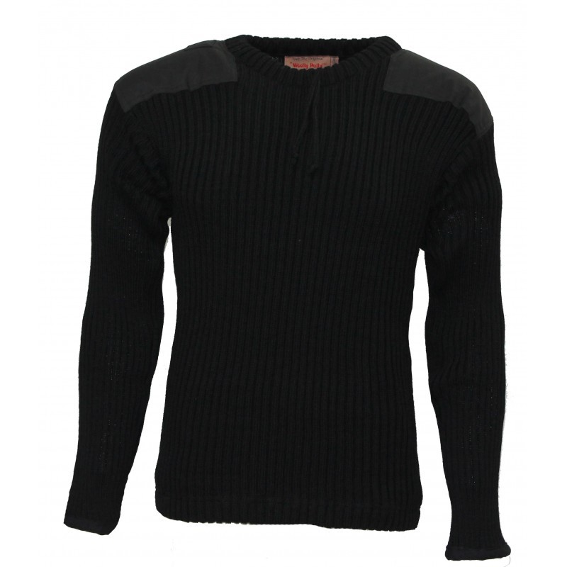 Woolly Pully "The 1945" Bond pullover (black)