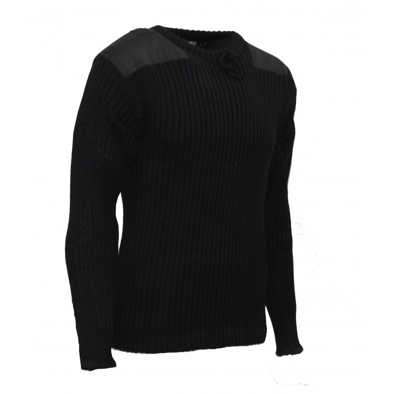 Woolly Pully "The 1945" Bond pullover (black) - Image 2