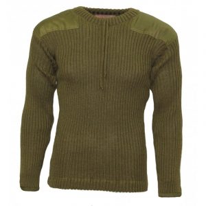 Maglia Woolly Pully "The 1945" Bond (oliva)