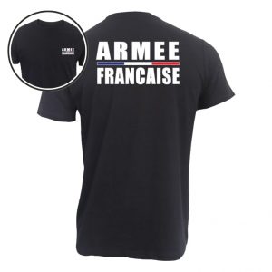 フランス軍Tシャツ（黒）