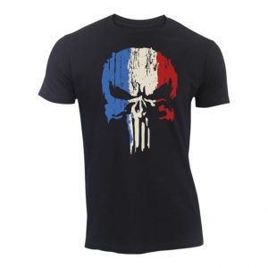 パニッシャー フランス Tシャツ（ブラック）