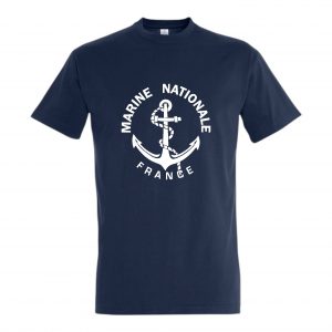 T-shirt Marine Nationale (bleu marine)