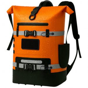 Sac à dos étanche FD Marine modulable 20/40L (orange)