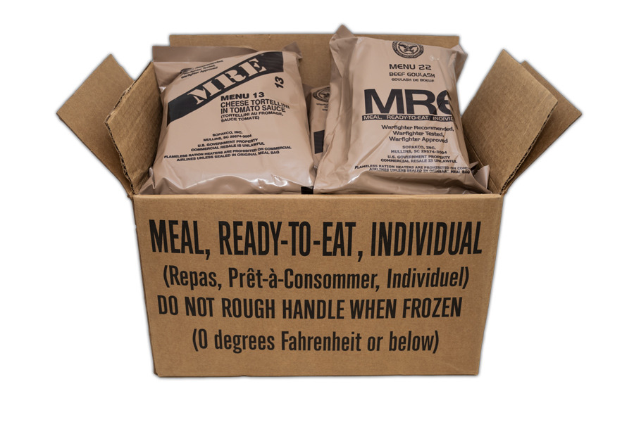 Razione MRE autoriscaldante di 24 ore - Pasto pronto dell'esercito americano - immagine 4