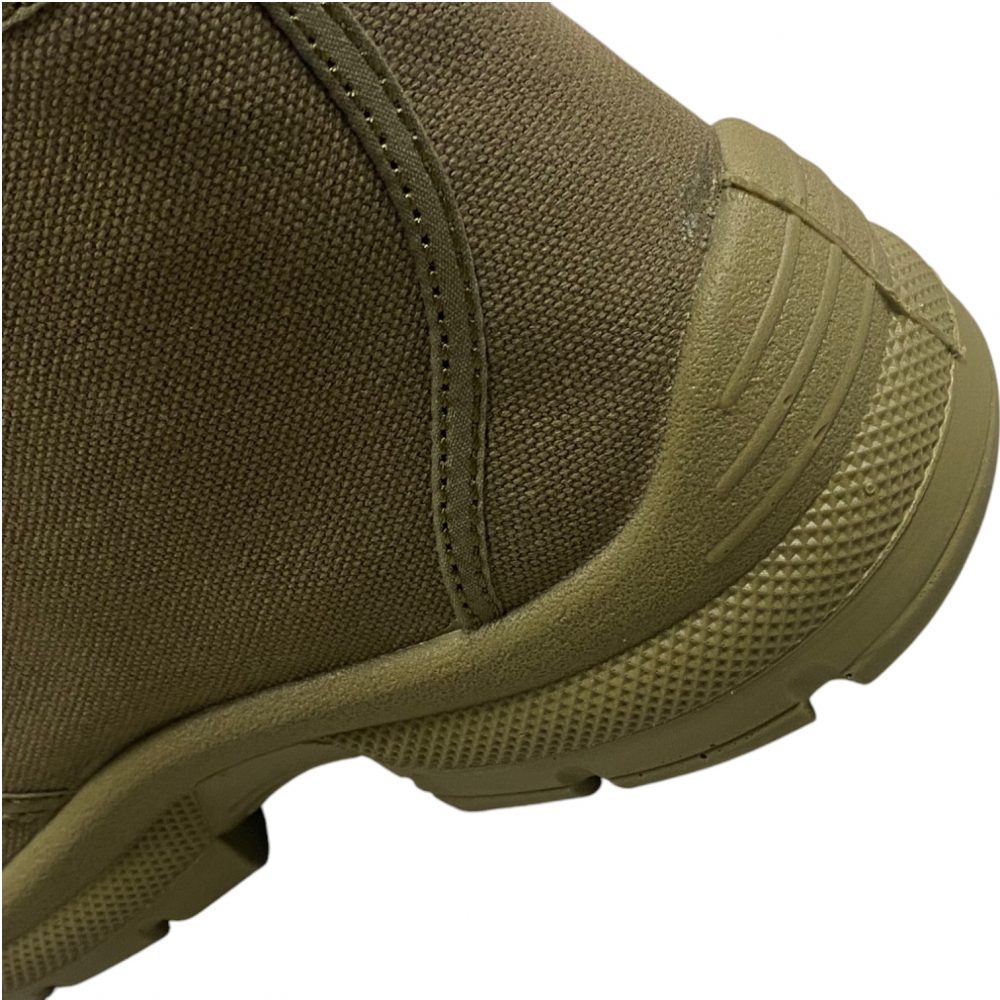 Chaussures en toile kaki pour outdoor et randonnée – Image 4