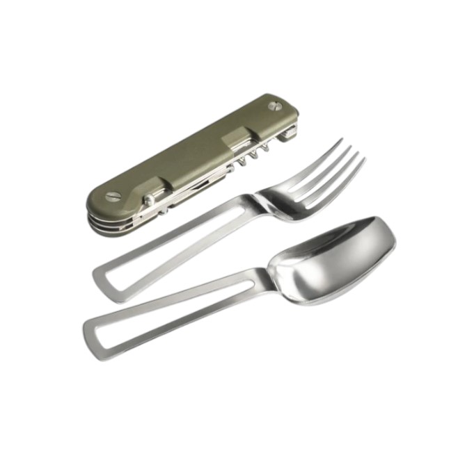 Militärmesser Baroudeur Multifunktionsmesser khaki