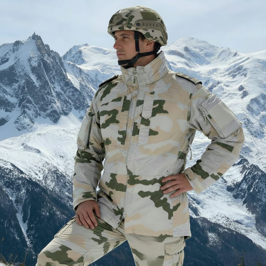 Parka Gore-Tex para cazadores alpinos franceses - Imagen 3
