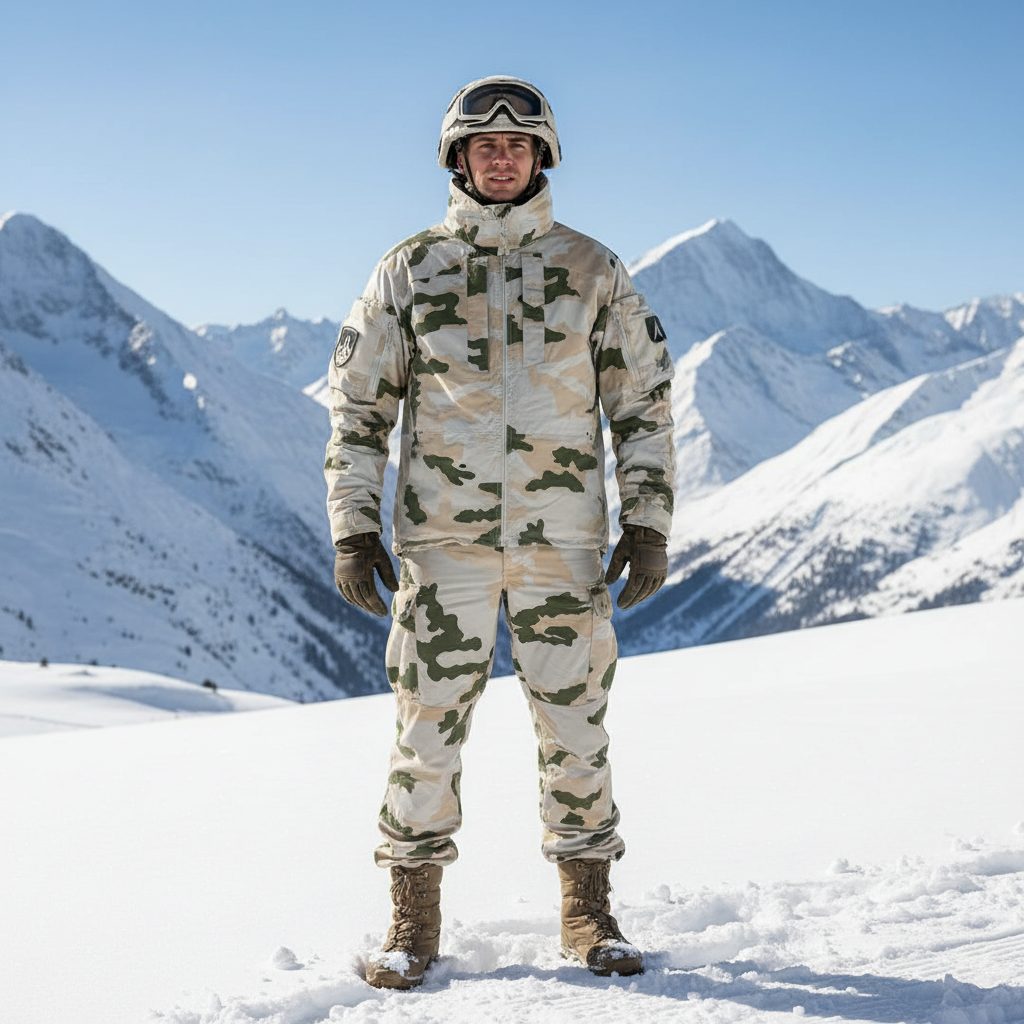 Parka Gore-Tex para cazadores alpinos franceses - Imagen 2